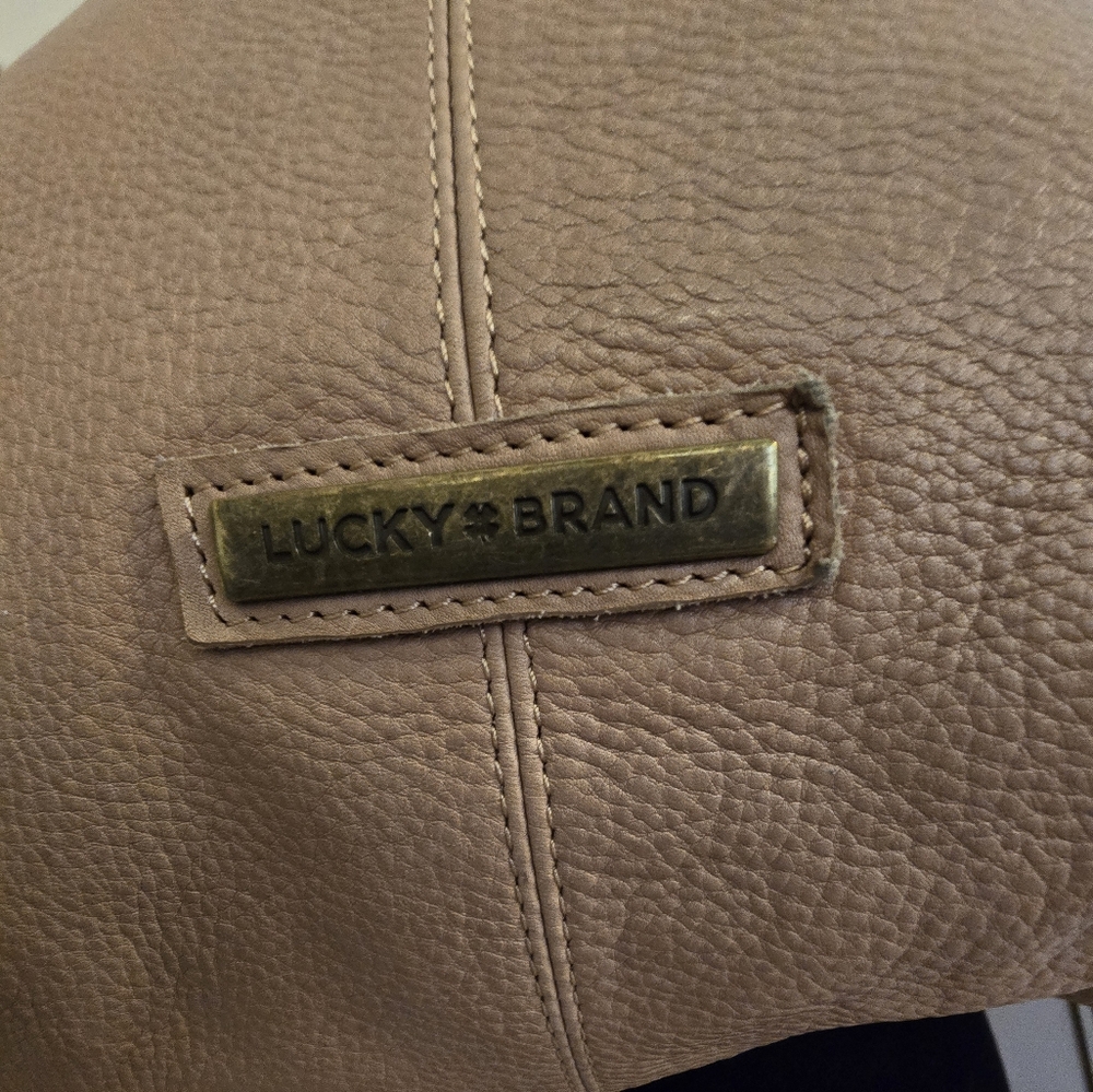 Lucky Brand Tan Hobo Bag - Picture 3 of 3